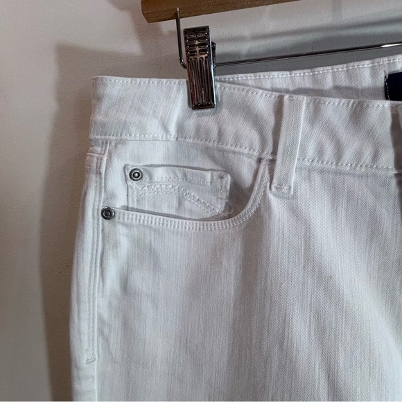 NOT YOUR DAUGHTER JEANS NYDJ Sz 12P Marilyn Slim Straight Leg Pockets Jeans - Picture 4 of 8